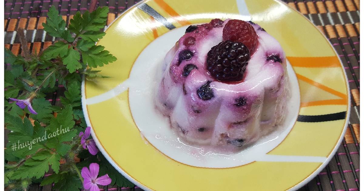 Pudding Sữa Chua Hoa Quả