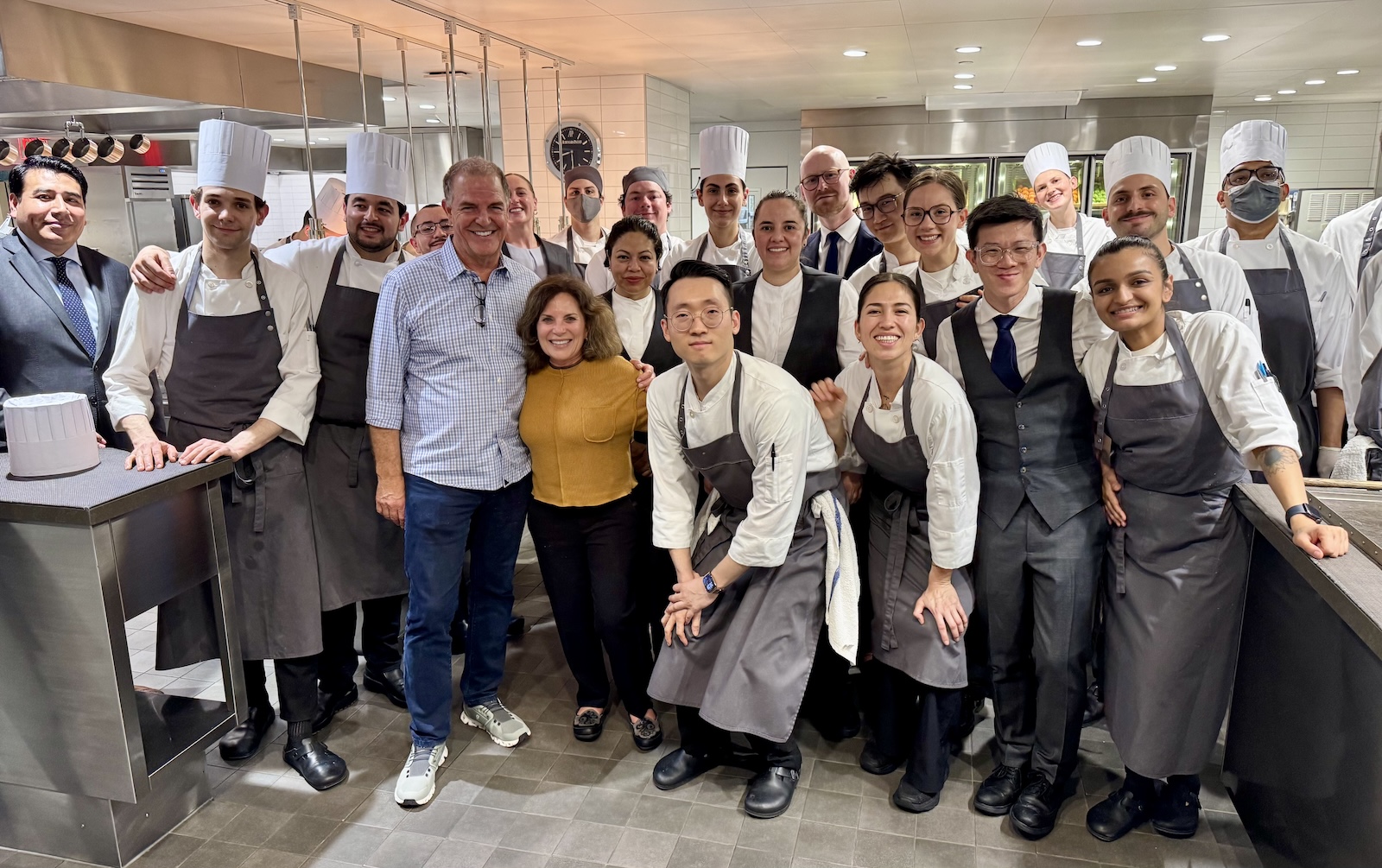 Kitchen staff at Eleven Madison Park