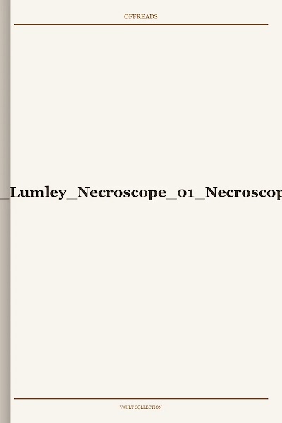 Brian Lumley Necroscope 01 Necroscope