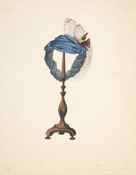 A Hat on a Stand ca 1865