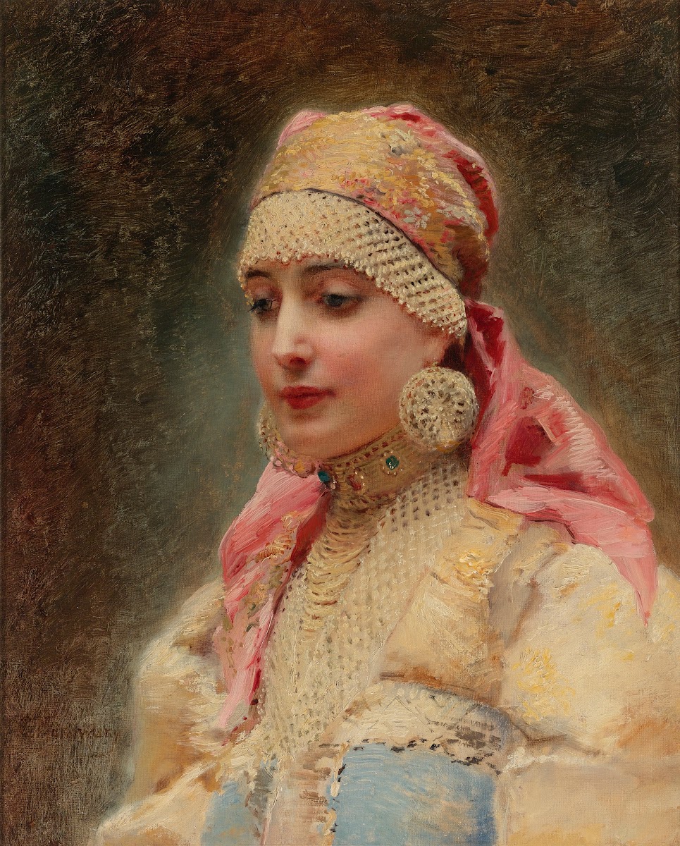 Portrait Of A Boyarina