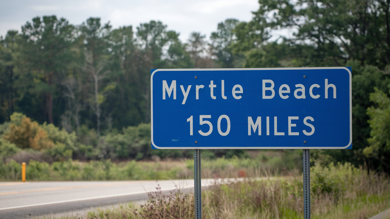 Distance from Wilmington Airport to Myrtle Beach (km) & Travel Tips