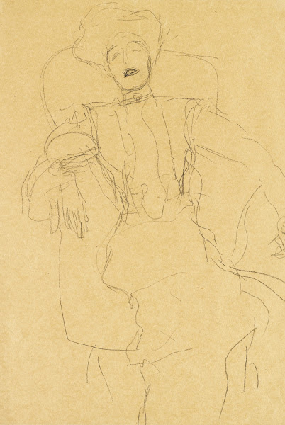Sitzende Dame von vorne Seated Lady Face On
