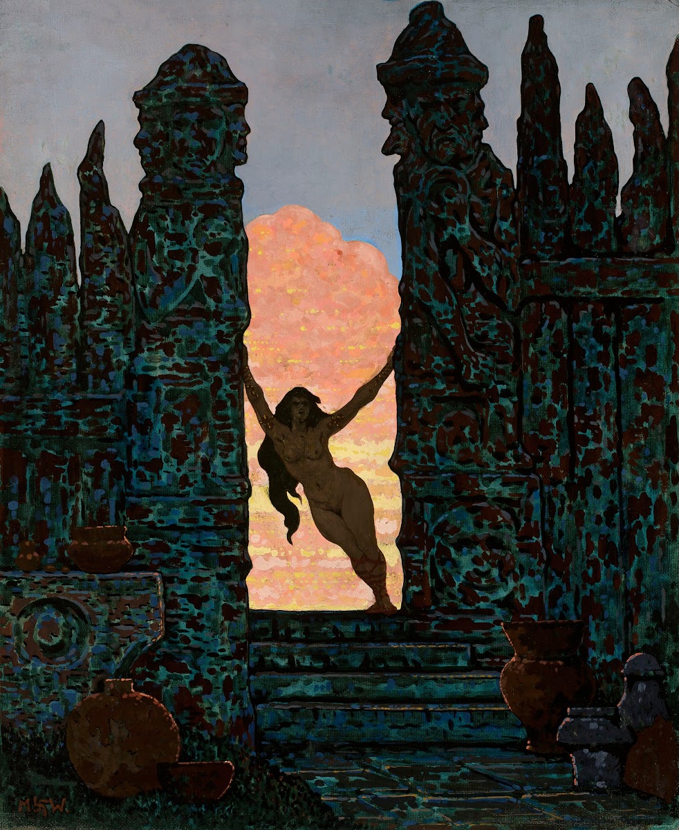 Holy entrance to the Slavic mystery place 1920