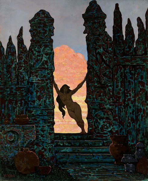 Holy entrance to the Slavic mystery place 1920