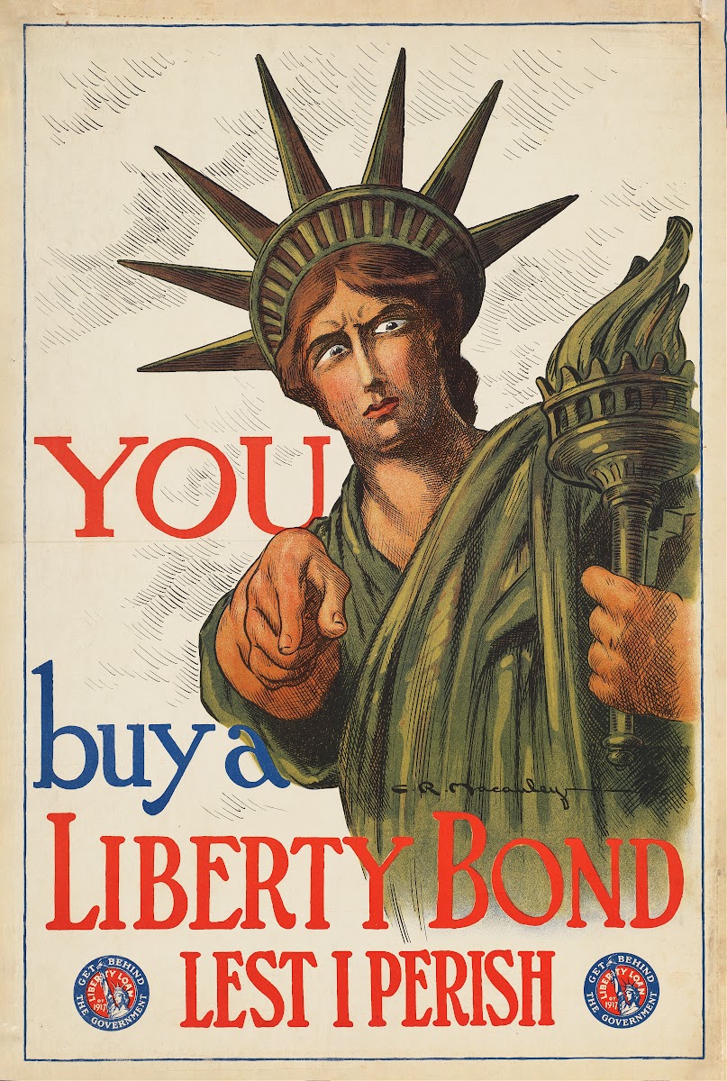 You Buy A Liberty Bond Lest I Perish 1917
