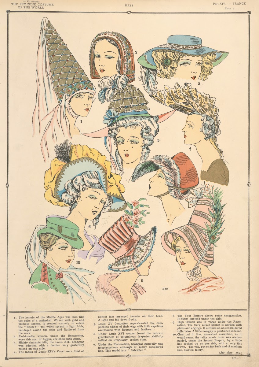 France  Hats 1926 1927