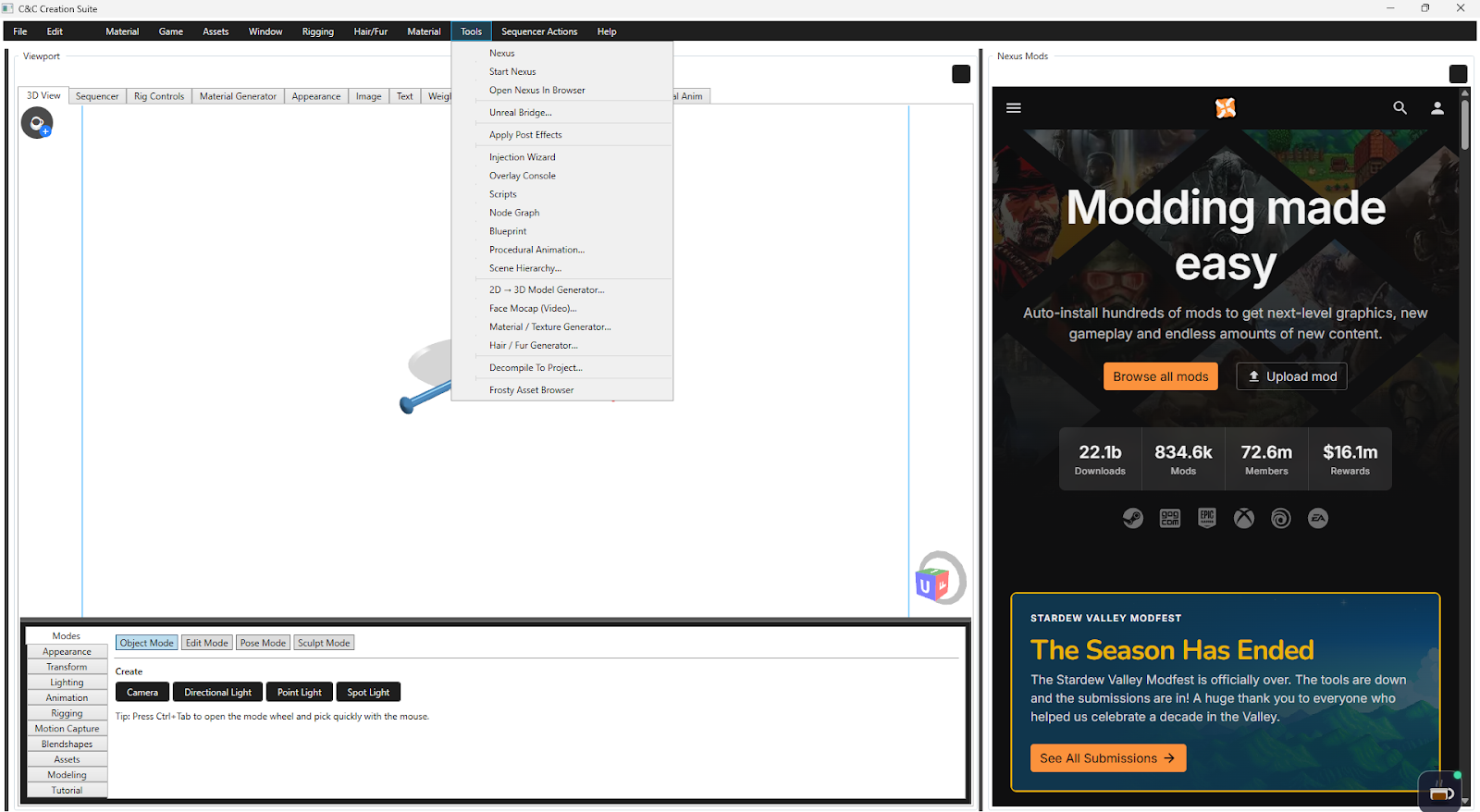 Mod Transfer Interface 3