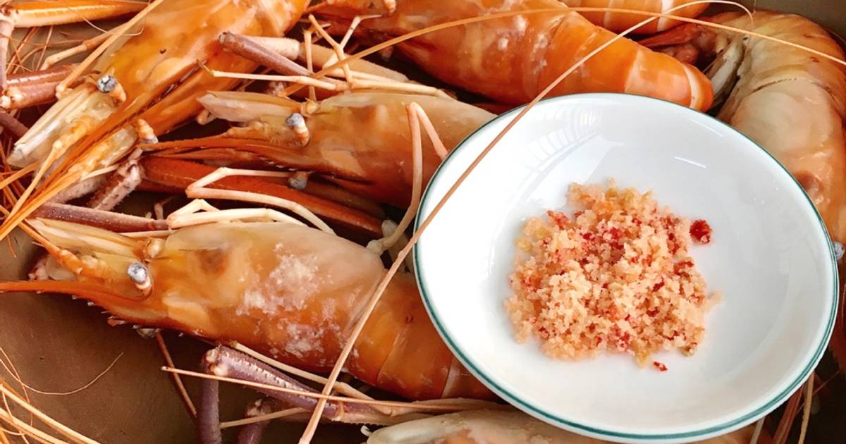 Tôm càng hấp bia
