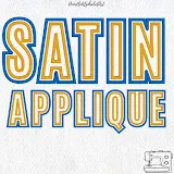 Stitch photo 6 of the Antonio Double Satin Applique Embroidery Font - 2.5 TO 5
