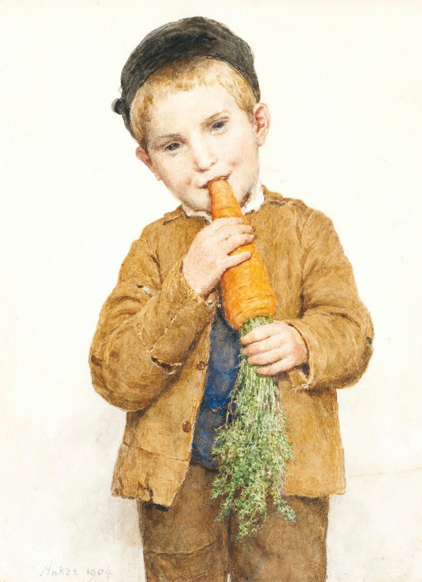 The Little Boy With The Big Carrot 1904