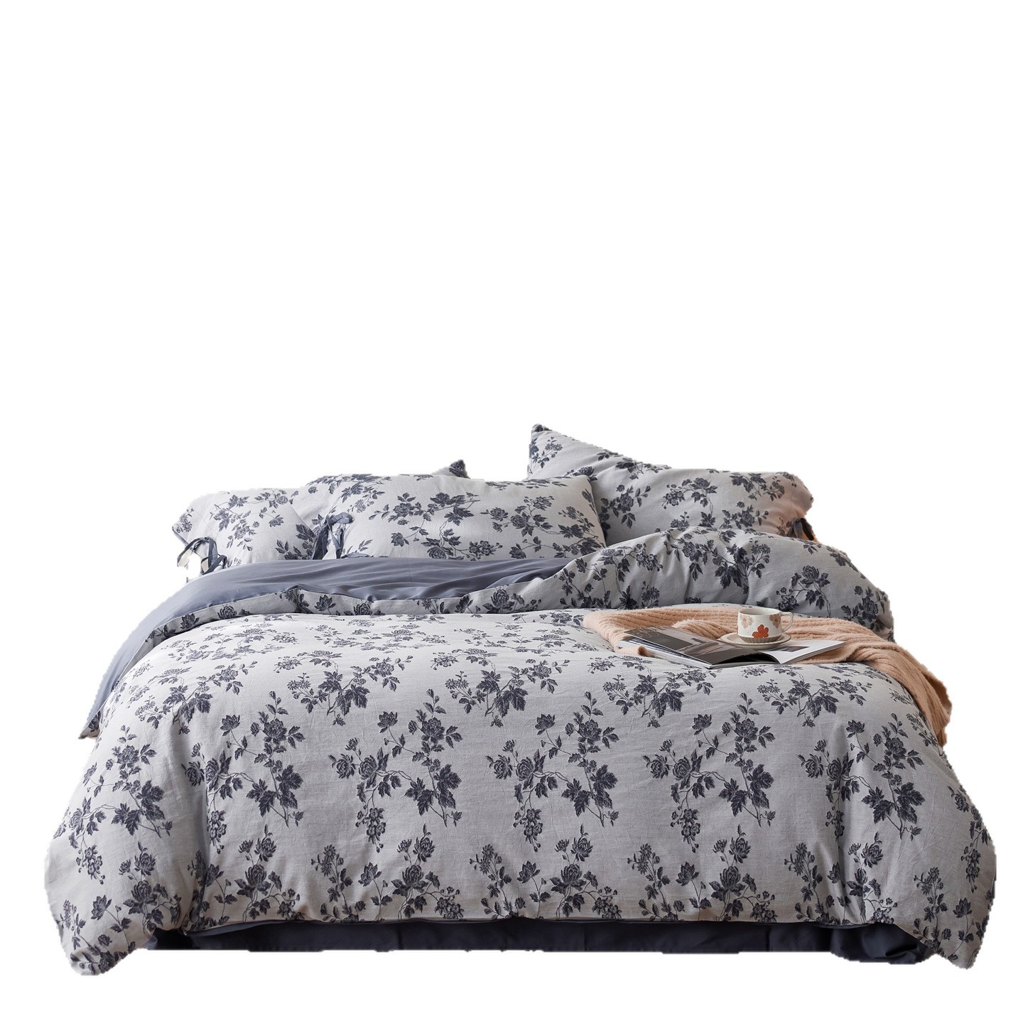 Long-staple cotton bed linen, Jacquard design