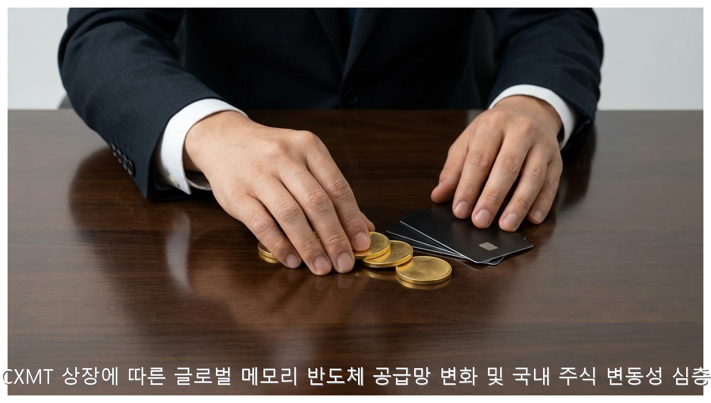 중국 CXMT 상장에 따른 글로벌 메모리 반도체 공급망 변화 및 국내 주식 변동성 심층 분석 핵심 안내 및 분석 인포그래픽 (6)