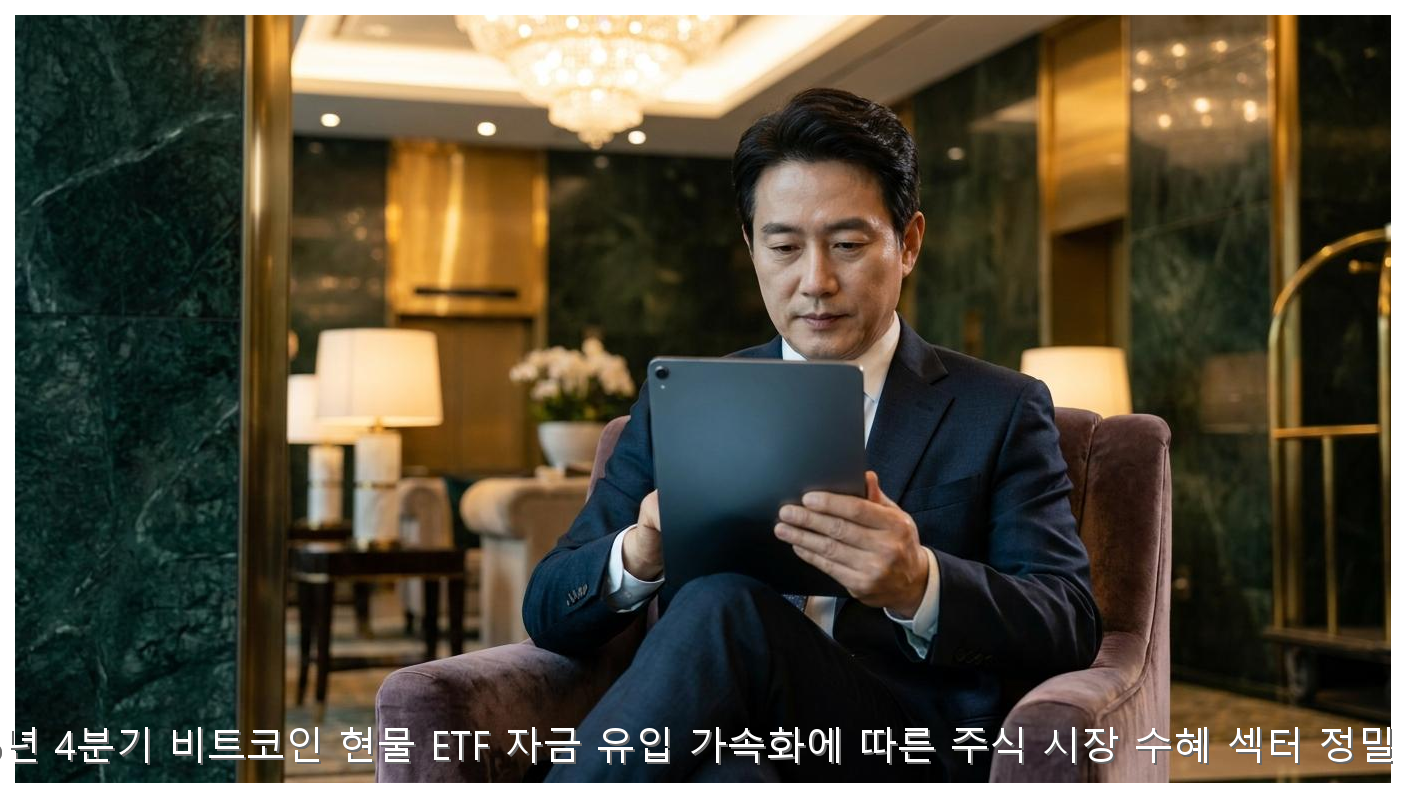 2026 비트코인 ETF 4분기 주식 수혜 전략 핵심 안내 및 분석 인포그래픽 (2)