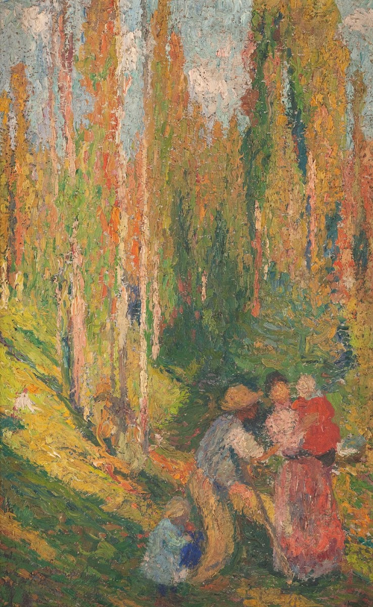 Lété scène champêtre 1905 1907