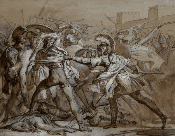 Dispute over the body of Patrocles