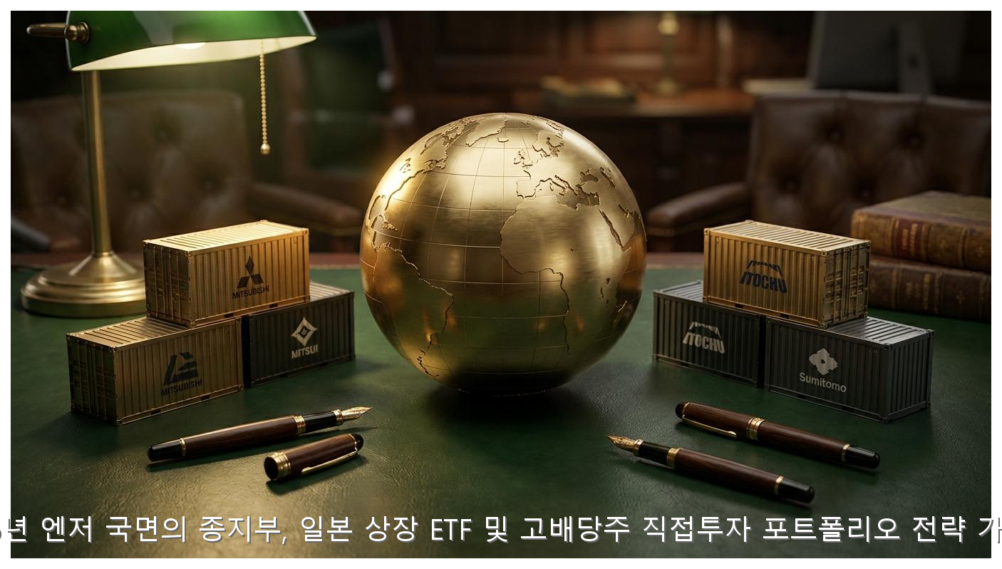 2026년 엔저 국면의 종지부, 일본 상장 ETF 및 고배당주 직접투자 포트폴리오 전략 가이드 핵심 안내 및 분석 인포그래픽 (3)