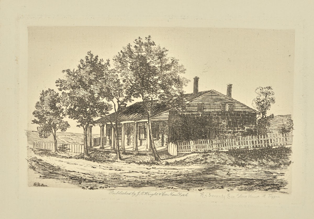 The Seventy Six Stone House at Tappan 1890