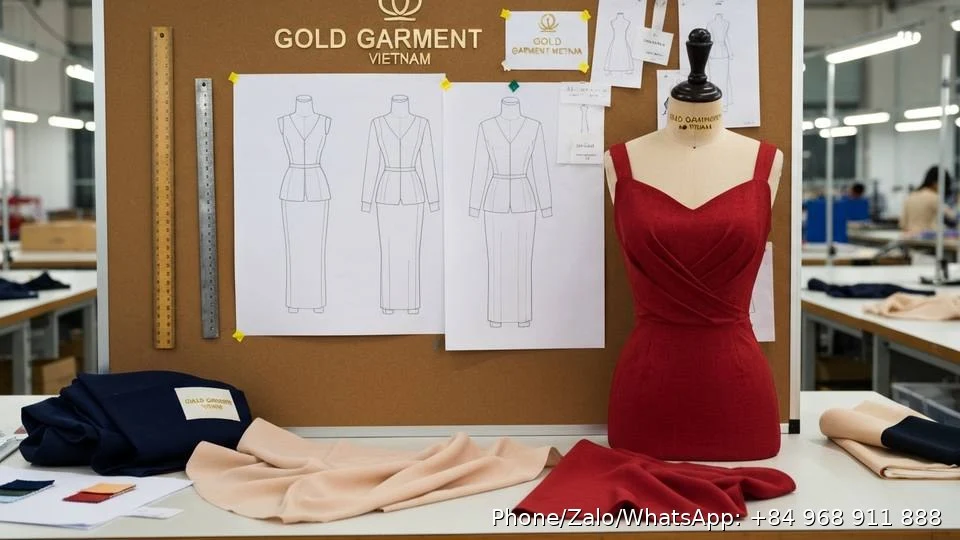 Ladies Dress Manufacturing - Gold Garment Vietnam