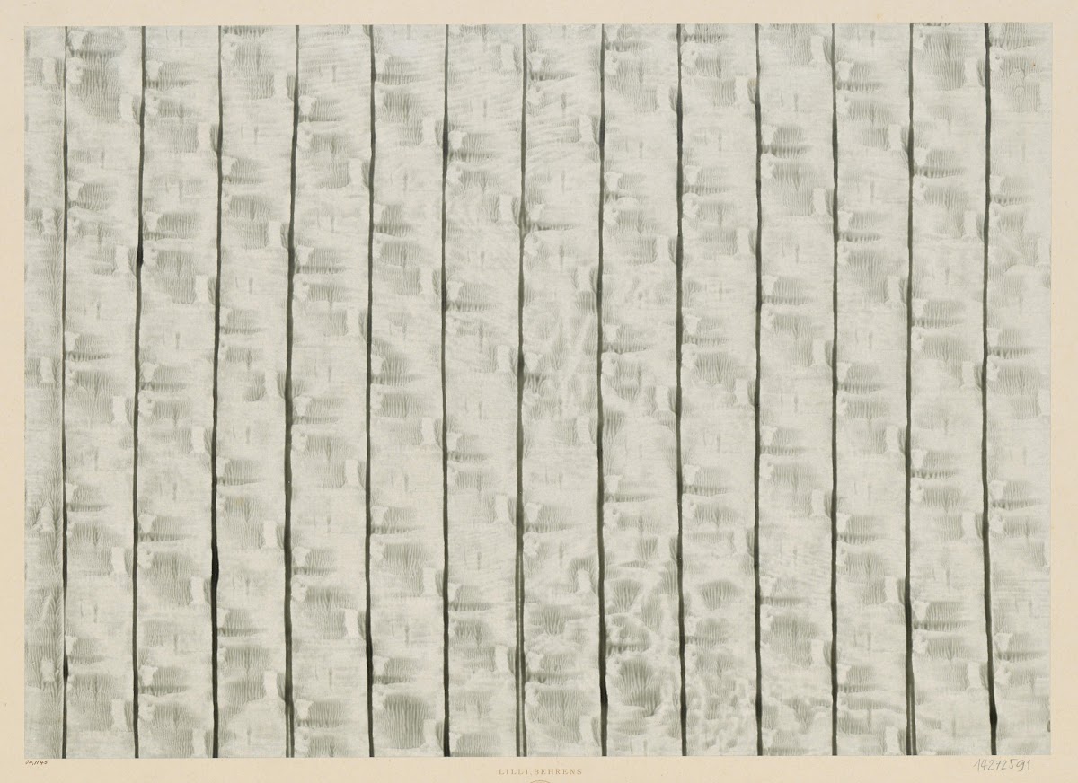 Kleisterpapier Streifen 1900