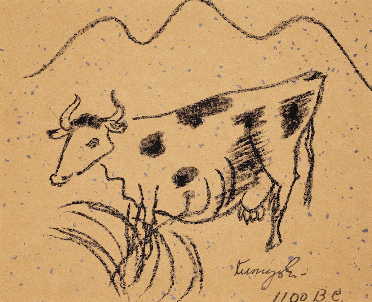 Cave Drawing circa 1920s