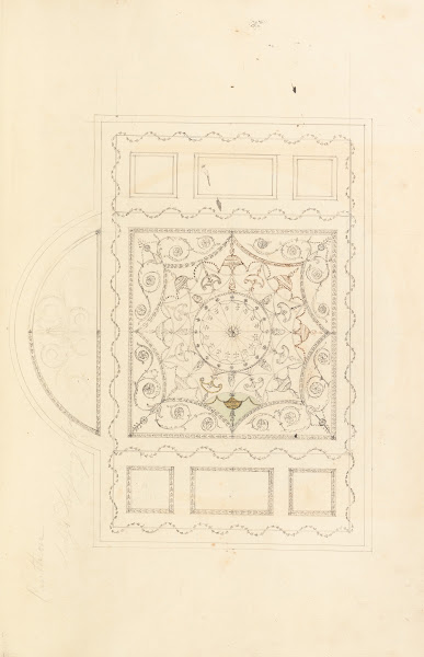 Design for Ceiling of Ladies Dressing Room at the Pantheon Oxford Street London