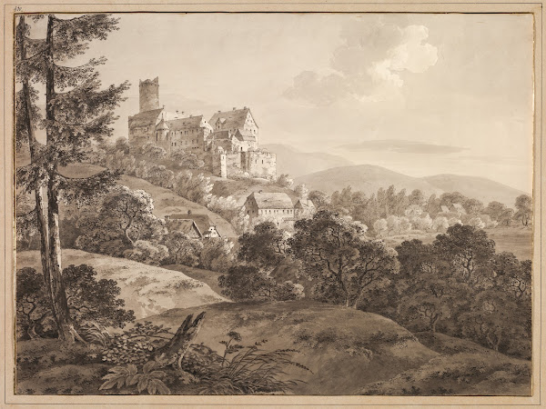 View of the Castle Gnandstein c 1795