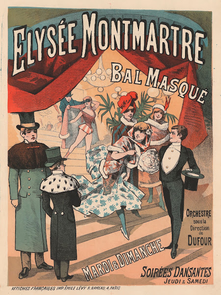 Elysée Montmartre bal masqué Orchestre sous la direction de Dufour 1886