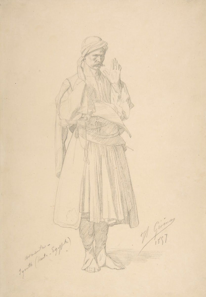 Arnaut Officer in Prayer 1857