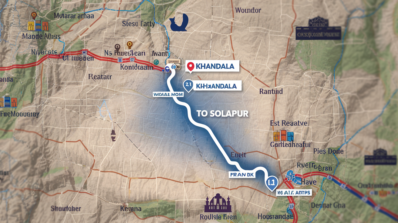 how to reach solapur from khandala