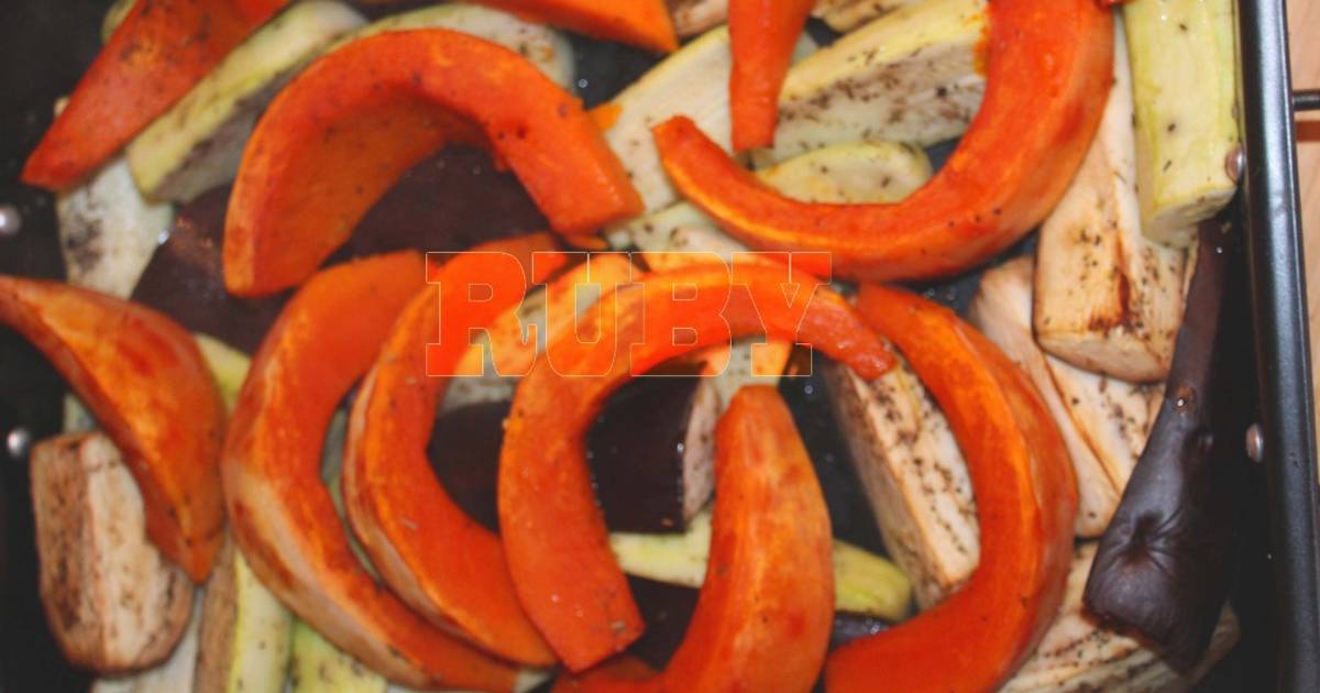 Củ quả nướng lò 25 phút
