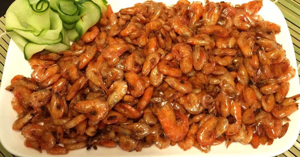 Tôm rang giòn thơm ngon