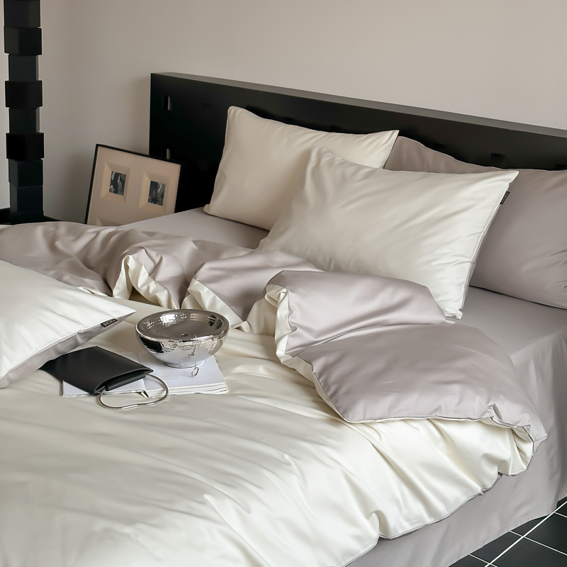 Long-staple cotton bedding, all-year-round