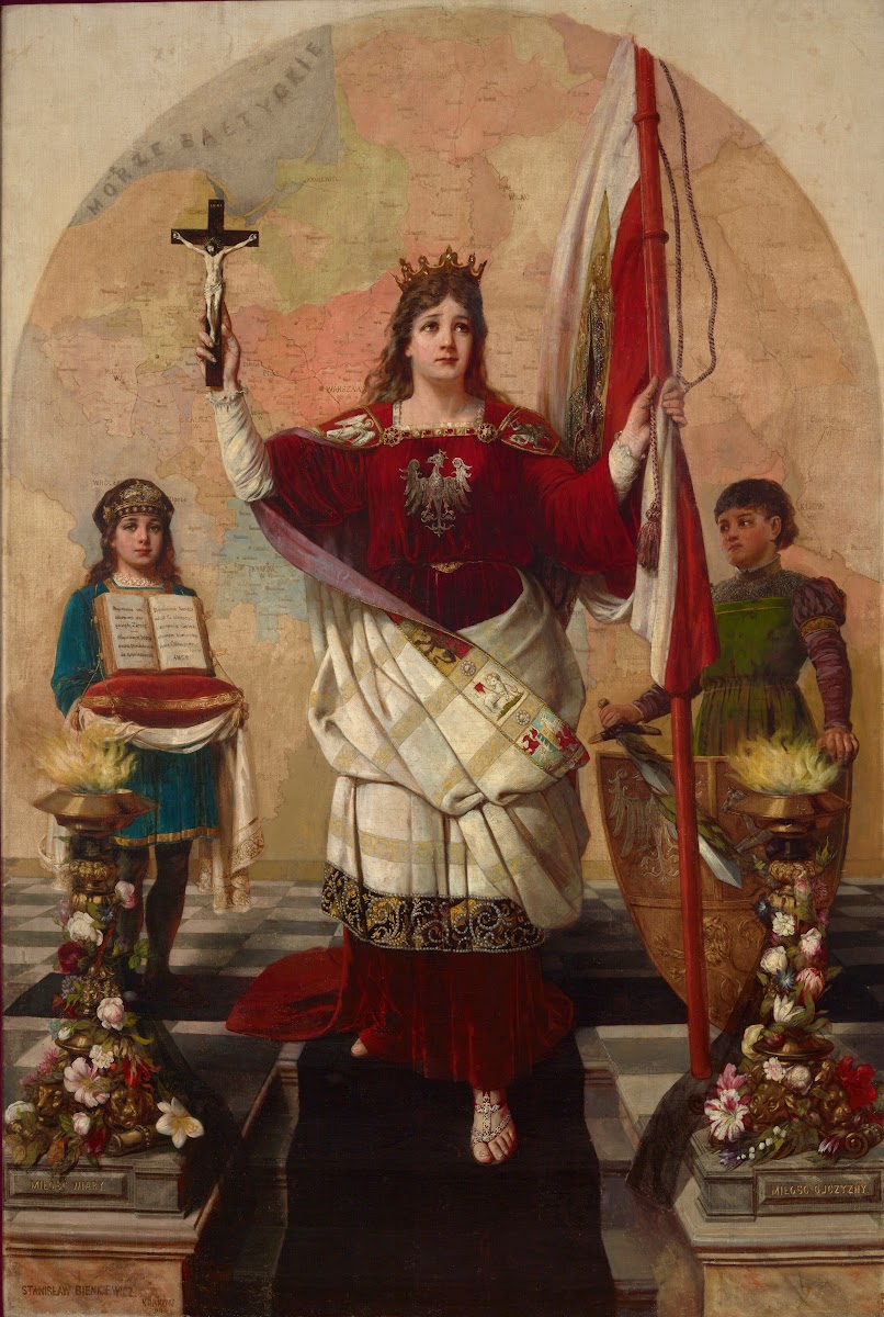 Allegory of Poland 1886