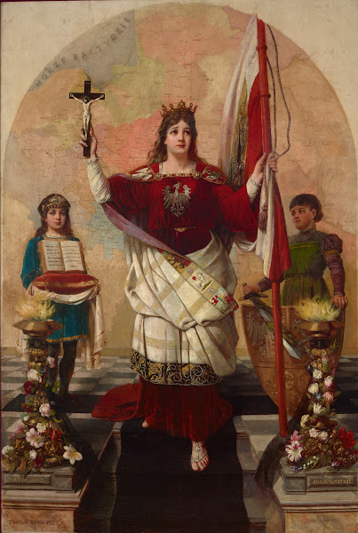 Allegory of Poland 1886