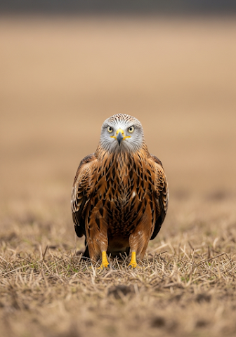 Confrontational Red Kite