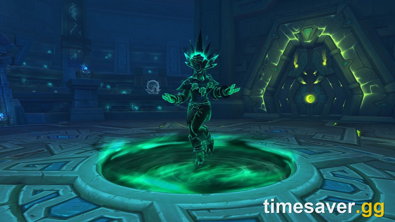 Nek'zali the Soulcoiler, the first boss of The Venomous Abyss raid in WoW Midnight Season 2