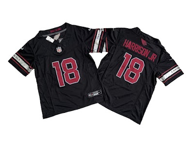 Youth Arizona Cardinals Marvin Harrison Jr Nike Black Vapor F.U.S.E. Limited Jersey.jpeg