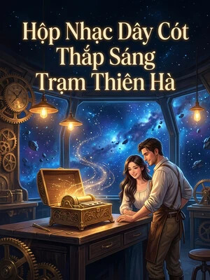 Bìa truyện Hộp Nhạc Dây Cót Thắp Sáng Trạm Thiên Hà