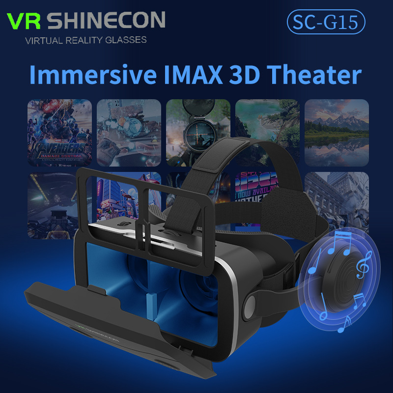 VR headset for smartphone games and videos