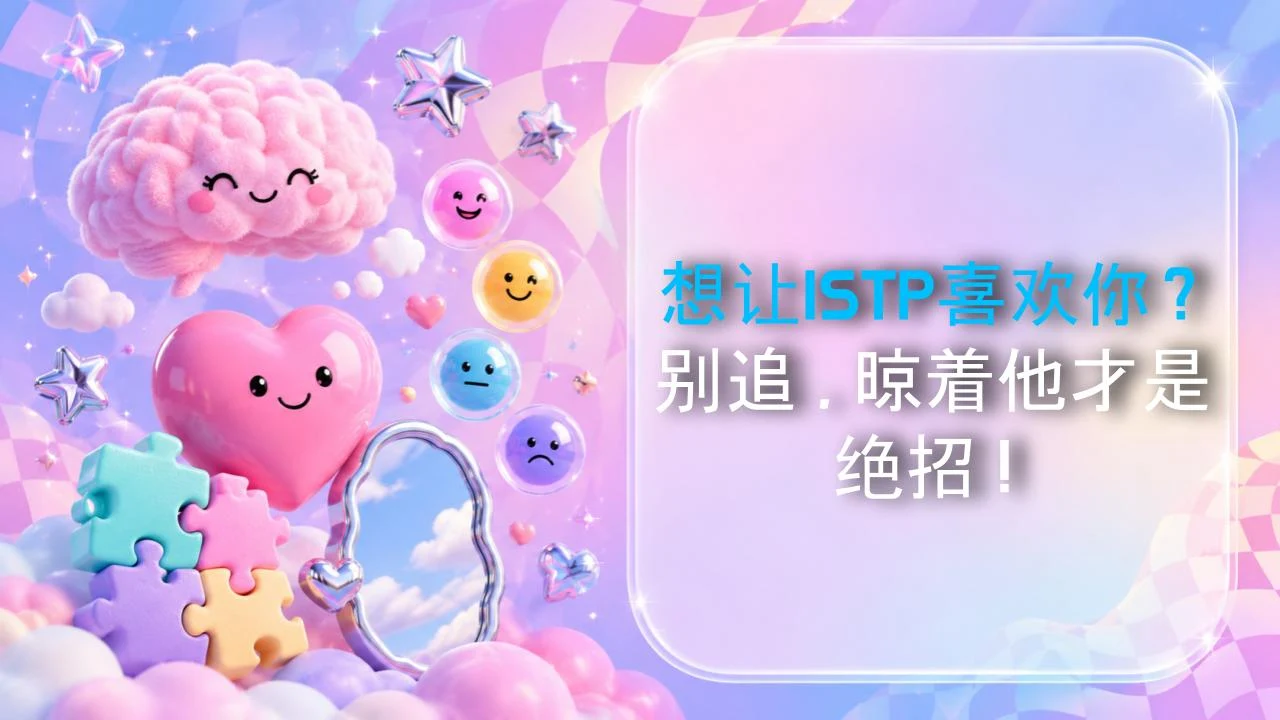 想让ISTP喜欢你？别追，晾着他才是绝招！