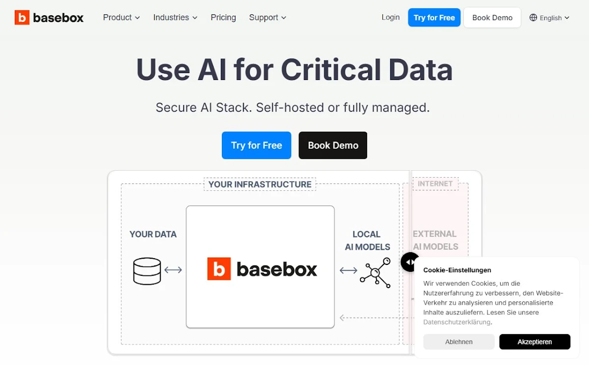 Captura de Basebox AI