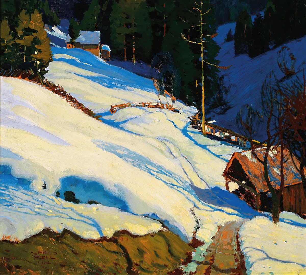 Winter landscape 1922