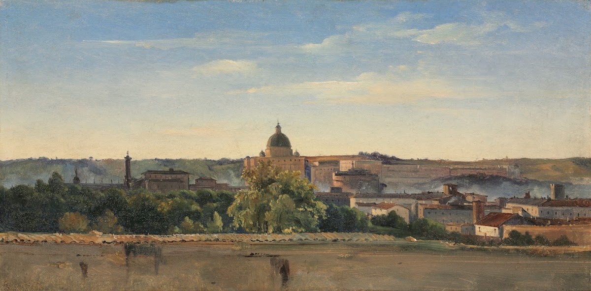 View of Rome c 1782 1784