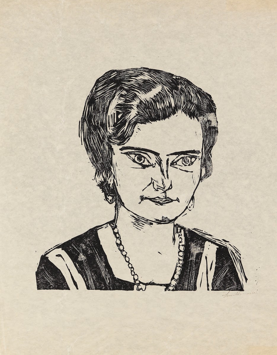 Bildnis Frau HM Naila 1923