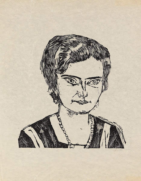 Bildnis Frau HM Naila 1923