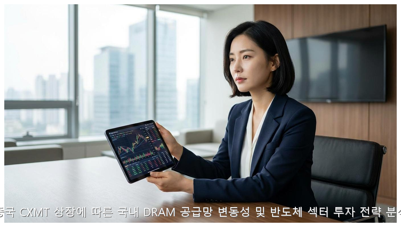 중국 CXMT 상장에 따른 국내 DRAM 공급망 변동성 및 반도체 섹터 투자 전략 분석 핵심 안내 및 분석 인포그래픽 (8)