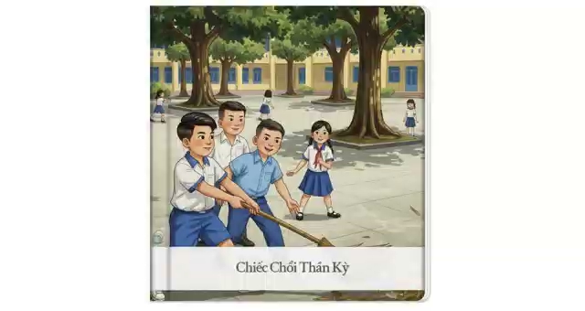 Truyện tranh CHIẾC CHỔI THẦN KỲ - khac