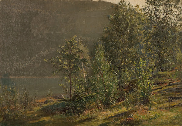 Morgenstemning Terøen Hardanger 1897