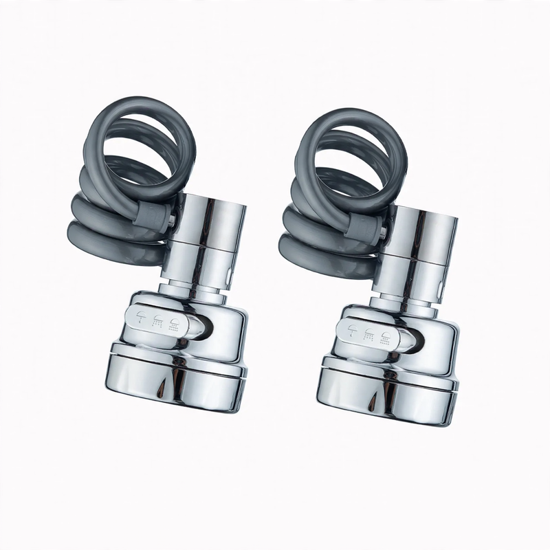 Retractable faucet attachment, 360° swivel